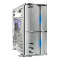 ThermalTake Tsunami Series Aluminum ATX Mid-Tower Case with Clear Side, Top USB, Firewire and Audio Ports - Silver
