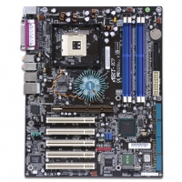 Abit IC7-G Intel Socket 478 ATX Motherboard / AGP 8X/4X / Audio / Gigabit LAN / USB 2.0 / Firewire / Serial ATA / RAID